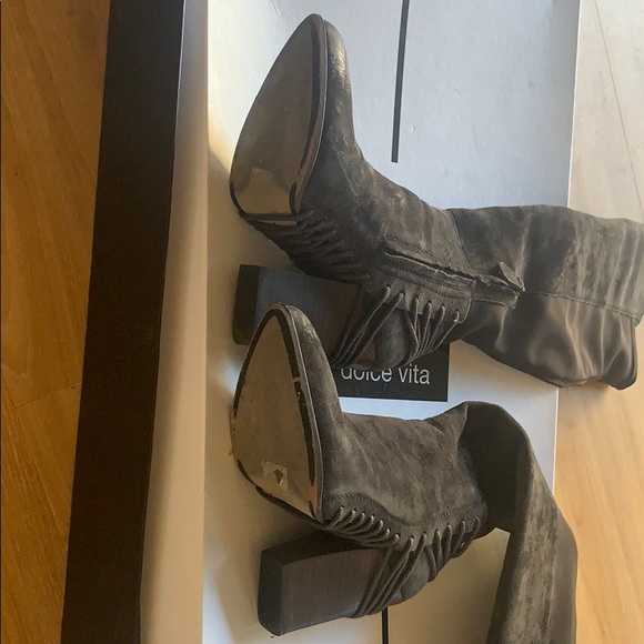 Dolce Vita Nikka Over The Knee Suede Boots sz 7 - Picture 3 of 7